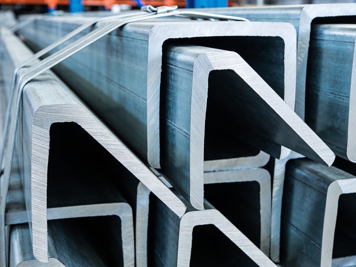 Stainless steel angle profiles